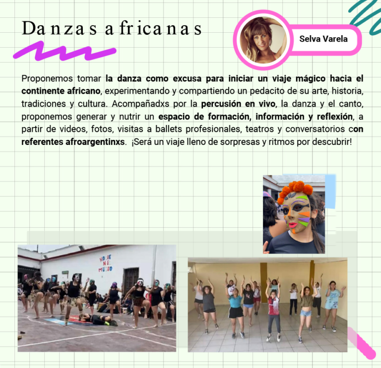 Danzas Afro Exploración Escuela y Liceo Vocacional Sarmiento UNT